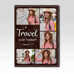 Custom Photo Travel Gifts for Women - Personalized Passport Cover
