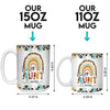 Best Auntie Nutritional Facts - Family Personalized Custom Mug - Gift For Family Members