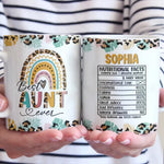Custom Name Best Aunt Gifts - Personalized Mugs