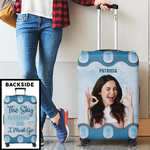 Custom Photo Travel Gifts for Women - Personalized Luggage Cover