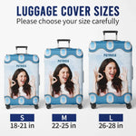 Custom Photo Travel Gifts for Women - Personalized Luggage Cover