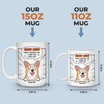 Custom Name Dog Mother's Day Gifts for Mom - Personalized Mugs