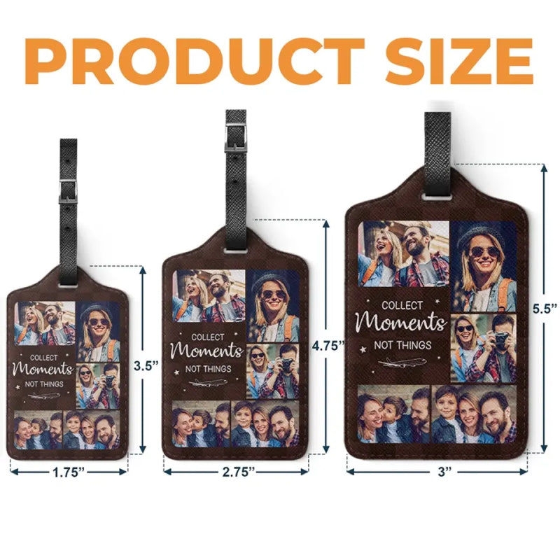Custom Photo Family Travel Gifts - Personalized Luggage Tag
