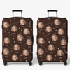 Custom Photo Always Take The Scenic Route - Travel Personalized Custom Luggage Cover - Holiday Vacation Gift, Gift For Adventure Travel Lovers