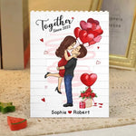 Custom Name Romantic Couple Gifts - Personalized Building Brick Blocks