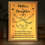Custom Name Mother Daughter Gifts - Personalized Frame Light Box