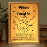 Custom Name Mother Daughter Gifts - Personalized Frame Light Box