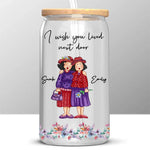 Custom Name Neighbor Friendship Gifts - Personalized Glass Cup