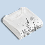 Custom Name Floral Pinky Promise Gifts - Personalized Apparel