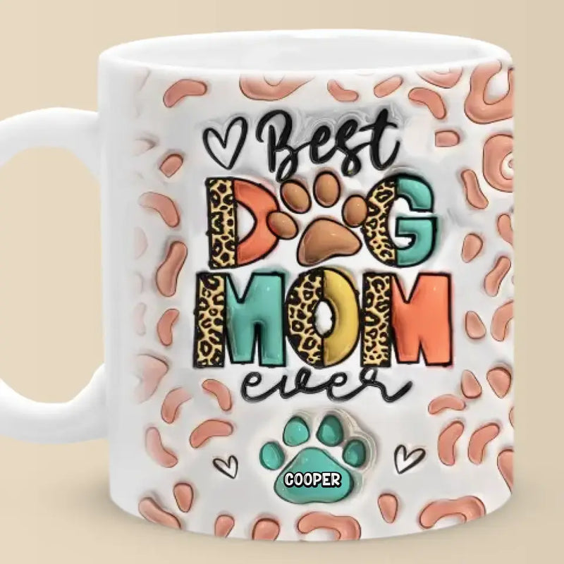 Custom Name Dog Mom Gifts for Women - Personalized Mugs