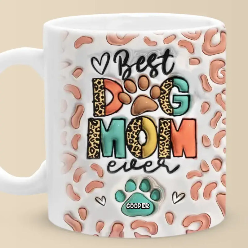 Custom Name Dog Mom Gifts for Women - Personalized Mugs