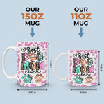 Custom Name Dog Mom Gifts for Women - Personalized Mugs