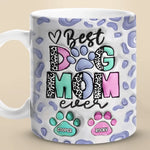 Custom Name Dog Mom Gifts for Women - Personalized Mugs
