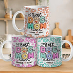 Custom Name Best Dog Mom Gifts - Personalized Mugs