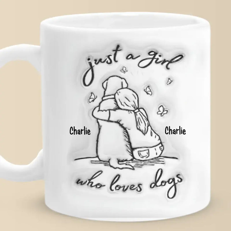 Custom Name Dog Lover Gifts for Women - Personalized Mugs