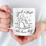 Custom Name Dog Lover Gifts for Women - Personalized Mugs