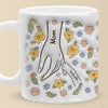 Time Spent With Cats Is Never Wasted - Dog & Cat Personalized Custom 3D Inflated Effect Printed Mug - Mother's Day, Gift For Pet Owners, Pet Lovers