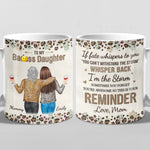 Custom Badass Daughter Gifts for Women - Personalized Mugs