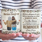 Custom Badass Daughter Gifts for Women - Personalized Mugs