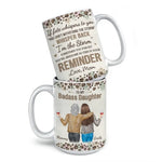 Custom Badass Daughter Gifts for Women - Personalized Mugs