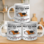 Custom Name Mother's Day Gifts for Dog Moms - Personalized Mugs