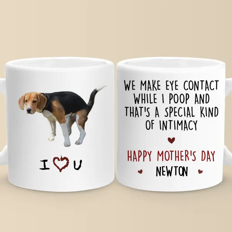 Custom Pet Photo Mother's Day Gifts for Dog Moms - Personalized Mugs