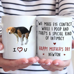Custom Pet Photo Mother's Day Gifts for Dog Moms - Personalized Mugs