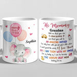 Custom Name Mother's Day Gifts for Mom - Personalized Mugs