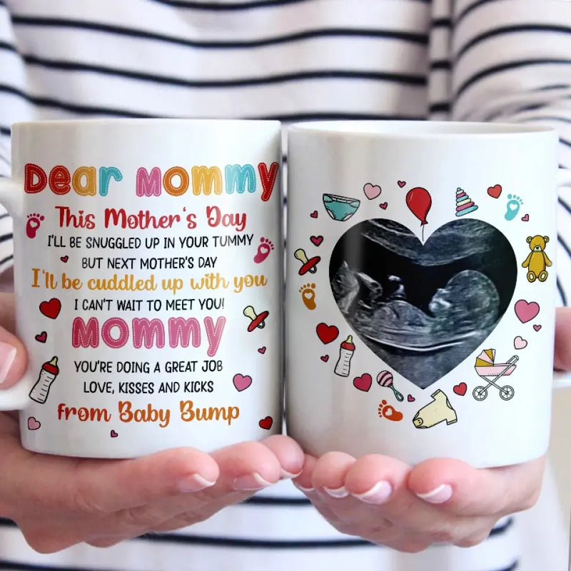 Mother's Day Baby Bump Gifts for Mom - Mugs