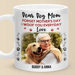Custom Photo Dog Mom Mother's Day Gifts - Personalized Mugs