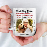 Custom Photo Dog Mom Mother's Day Gifts - Personalized Mugs