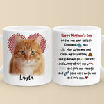 Custom Cat Photo Mother's Day Gifts for Cat Moms - Personalized Mugs