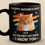 Custom Pet Photo Mother's Day Gifts for Cat Moms - Personalized Mug