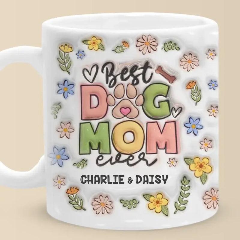 Custom Name Dog Mom Gifts - Personalized Mugs
