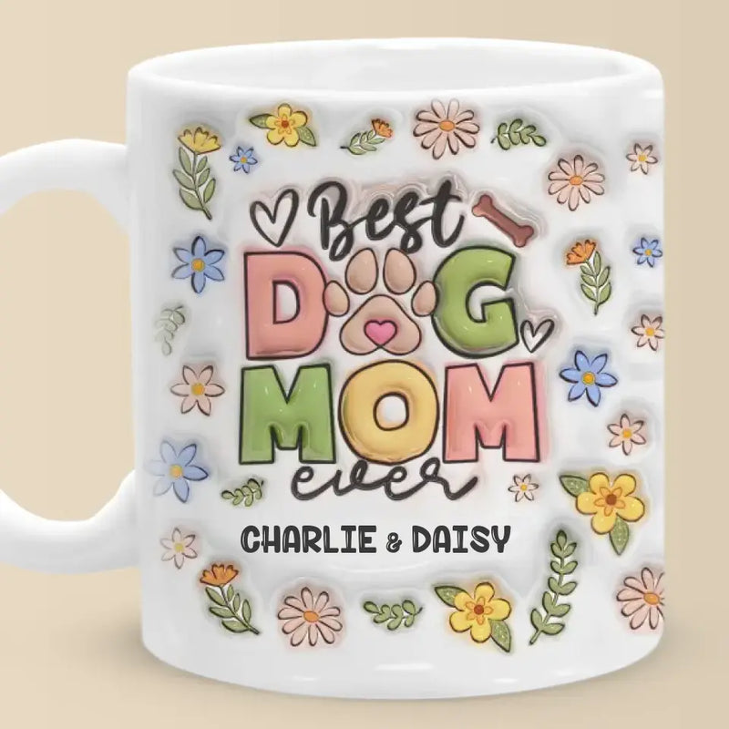 Custom Name Dog Mom Gifts - Personalized Mugs