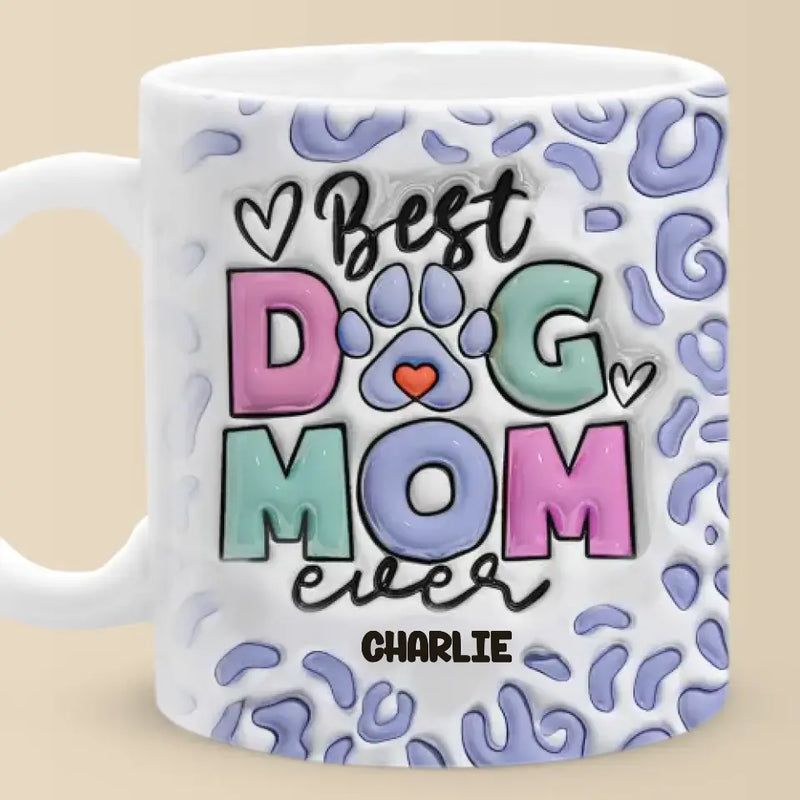 Custom Name Best Dog Mom Gifts - Personalized Mugs