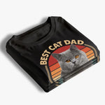 Custom Name Best Cat Dad Gifts for Cat Lovers - Personalized Apparel