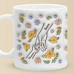 Custom Name Friendship Hand Design Gifts - Personalized Mugs