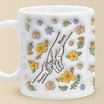 Custom Name Friendship Hand Design Gifts - Personalized Mugs