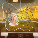 Custom Photo Memorial Car Ornament - Personalized Car Ornament