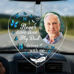 Custom Photo Memorial Gifts - Personalized Car Ornament