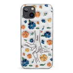 Custom Name Family Hands Floral Gifts - Personalized Phone Case
