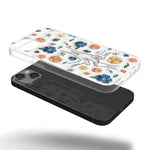 Custom Name Family Hands Floral Gifts - Personalized Phone Case