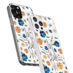 Custom Name Family Hands Floral Gifts - Personalized Phone Case