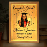 Custom Photo Graduation Gifts - Personalized Frame Light Box