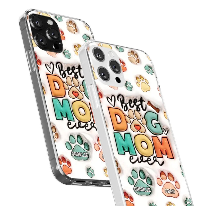Custom Name Dog Mom Gifts - Personalized Phone Case
