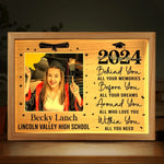 Custom Photo Graduation Gifts for Students - Personalized Frame Light Box