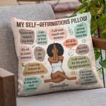 Custom Name Self-Affirmation Gifts for Women - Personalized Pillow