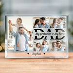 Custom Photo Father Daughter Gifts - Personalized Shaped Acrylic Plaque
