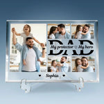 Custom Photo Father Daughter Gifts - Personalized Shaped Acrylic Plaque